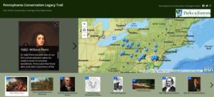 PA conservation legacy trail story map